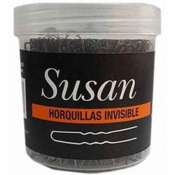 SUSAN Horquilla Invisible Negro 60mm 250uds 16031